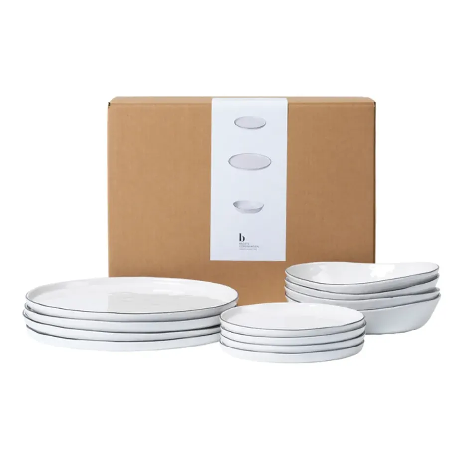 Nordic Salt serviesset, 12-delig
