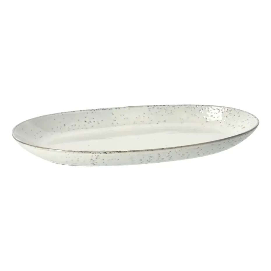 Nordic Sand serveerschaal ovaal, 30x17 cm