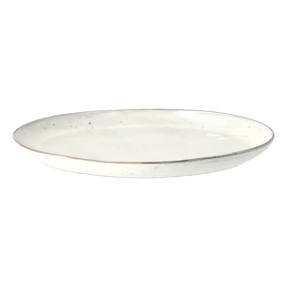 Nordic Sand serveerschaal ovaal, 26,5 x35,5 cm.