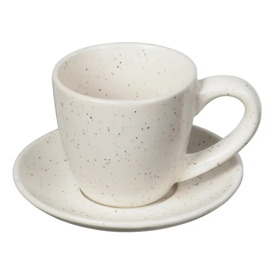 Nordic Vanilla espressokopje met schotel 5 cl, Cream