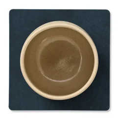 Nupo glasonderzetter square keerbaar 1 St., Midnight blue-petrol