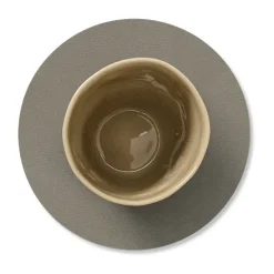 Nupo onderzetter circle, Flint grey