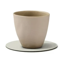 Nupo onderzetter circle keerbaar 1 St., Linen-Flint Grey