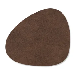 Nupo onderzetter curve, donkerbruin