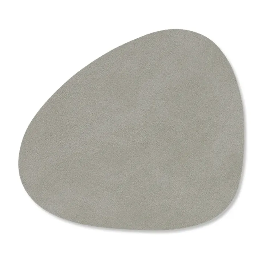 Nupo onderzetter curve, lichtgrijs