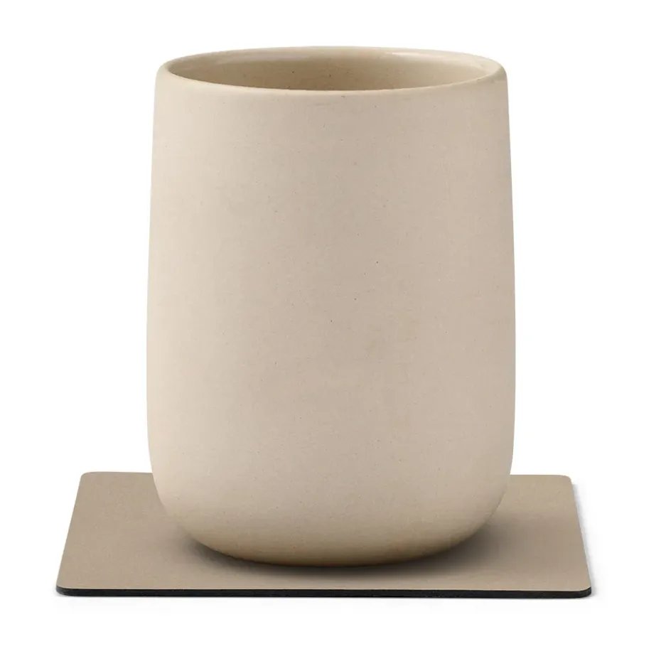 Nupo onderzetter square, Clay brown