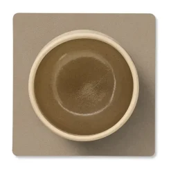 Nupo onderzetter square, Clay brown