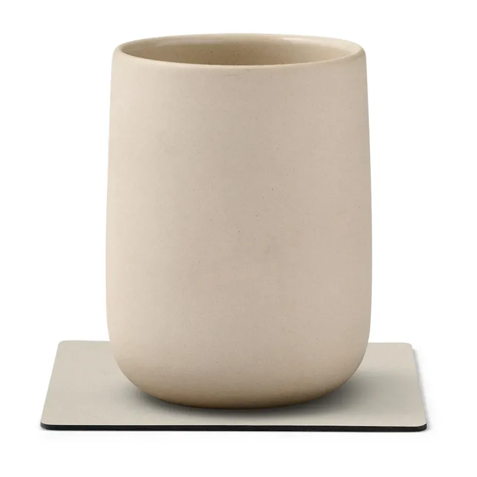 Nupo onderzetter square, Oyster white