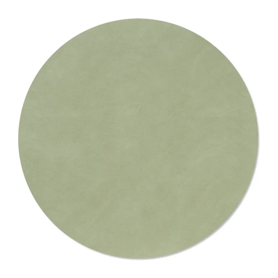 Nupo placemat circle keerbaar XL 1 St., Dark green-olive green