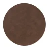 Nupo placemat circle XL, Donkerbruin
