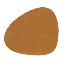 Nupo placemat curve L, Burned curry
