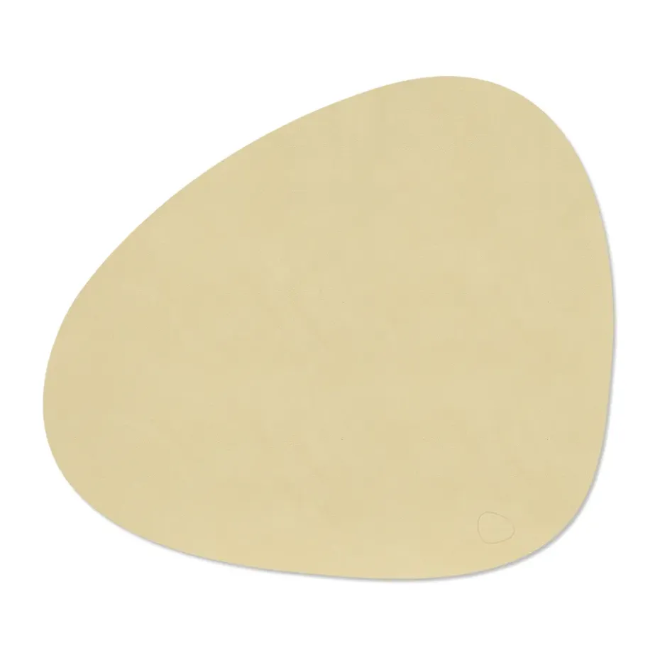 Nupo placemat curve L, Lemon sorbet