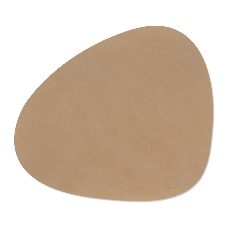 Nupo placemat curve L, Nougat