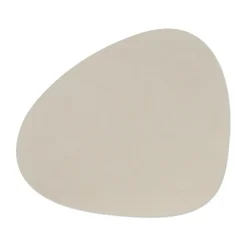 Nupo placemat curve L, Oyster white