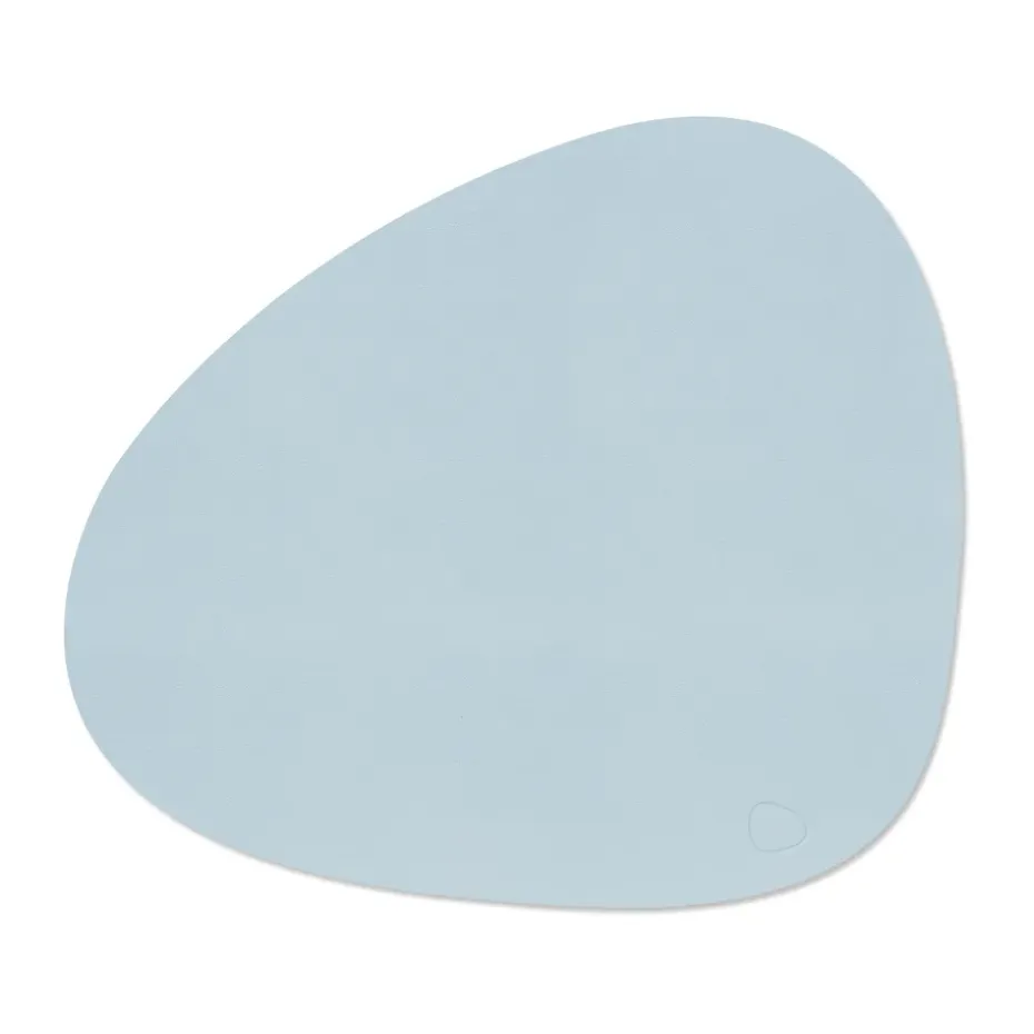 Nupo placemat curve L, Soft sky