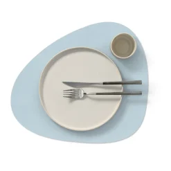 Nupo placemat curve L, Soft sky