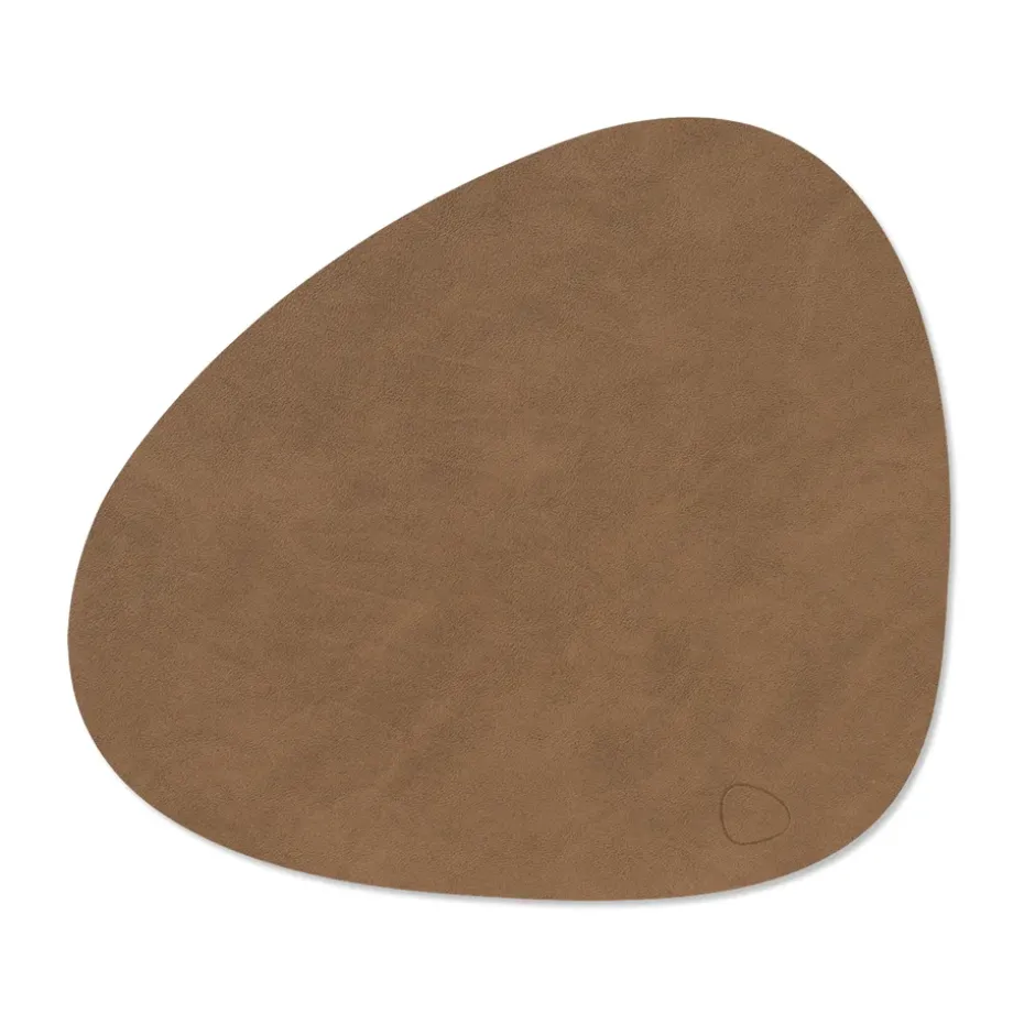 Nupo placemat curve M, Brown