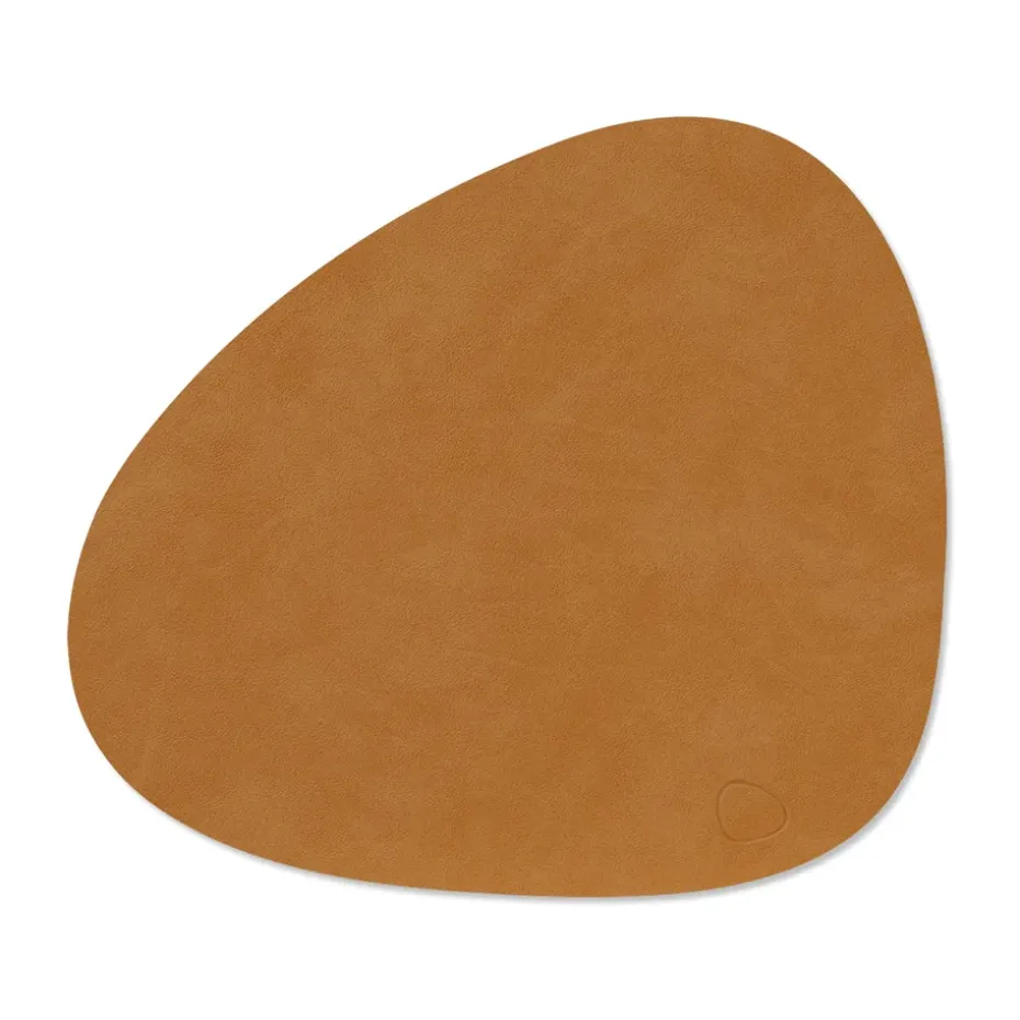 Nupo placemat curve M, Burned curry