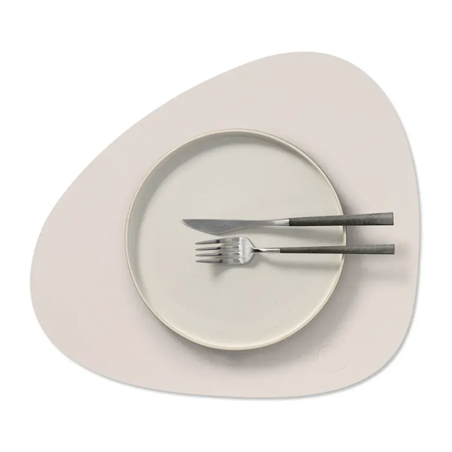 Nupo placemat curve M, Soft nude