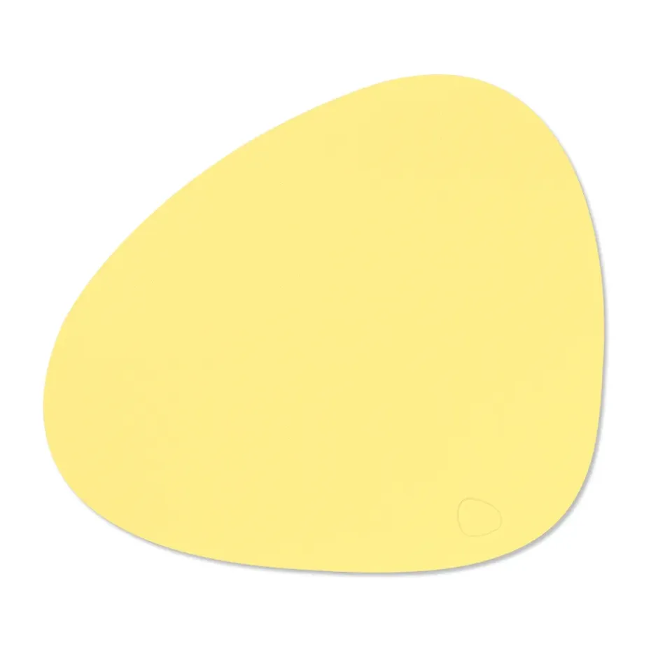 Nupo placemat curve M, Yellow