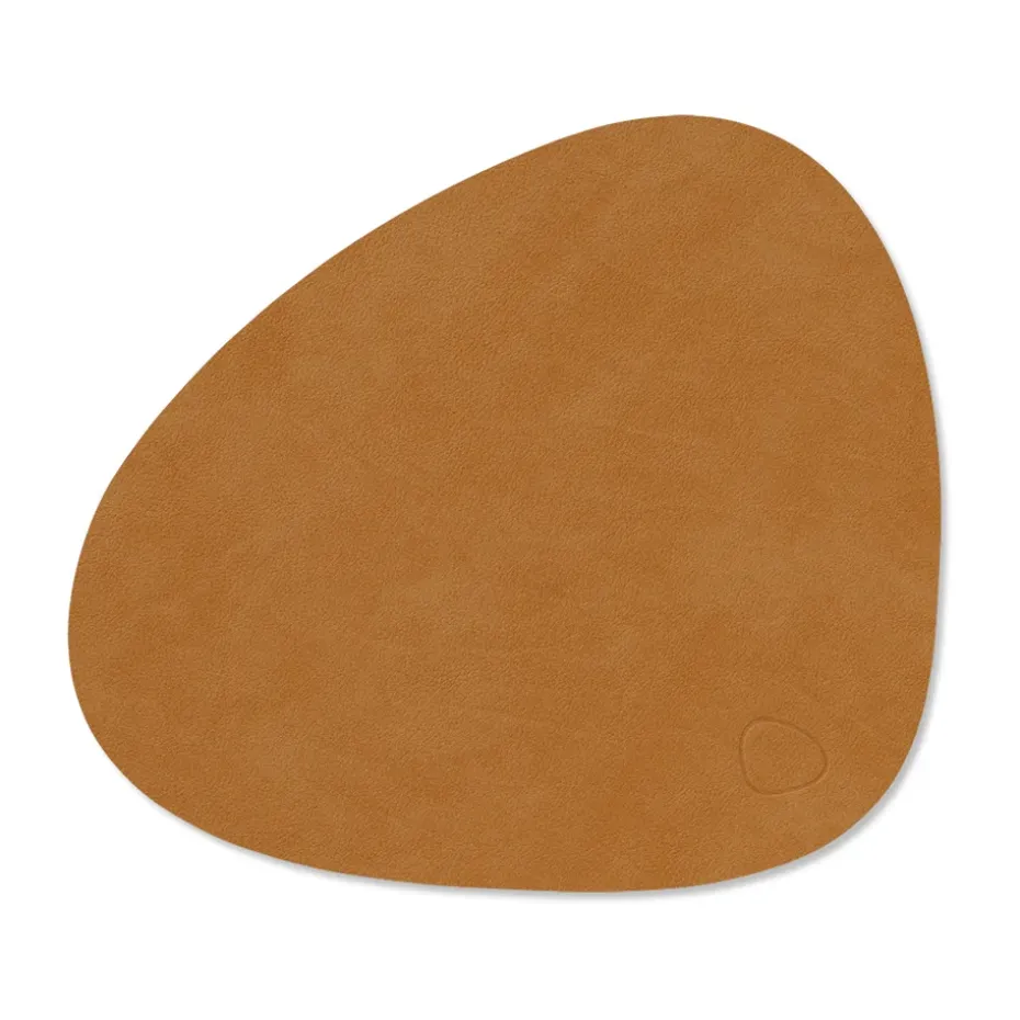 Nupo placemat curve S, Burned curry