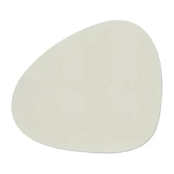 Nupo placemat keerbaar curve L 1 St., Linen-Flint grey