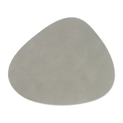 Nupo placemat keerbaar curve L 1 St., lichtblauw-lichtgrijs