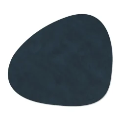 Nupo placemat keerbaar curve L 1 St., Midnight blue-petrol