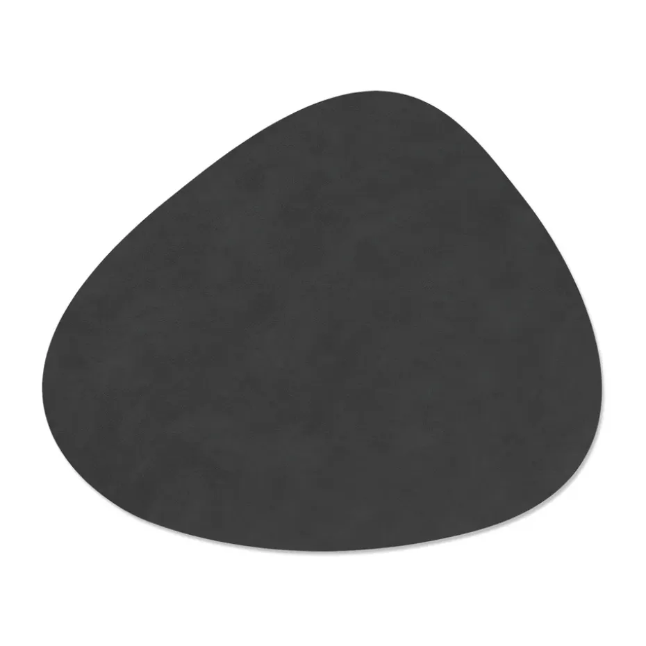 Nupo placemat keerbaar curve L 1 St., Dark blue-black
