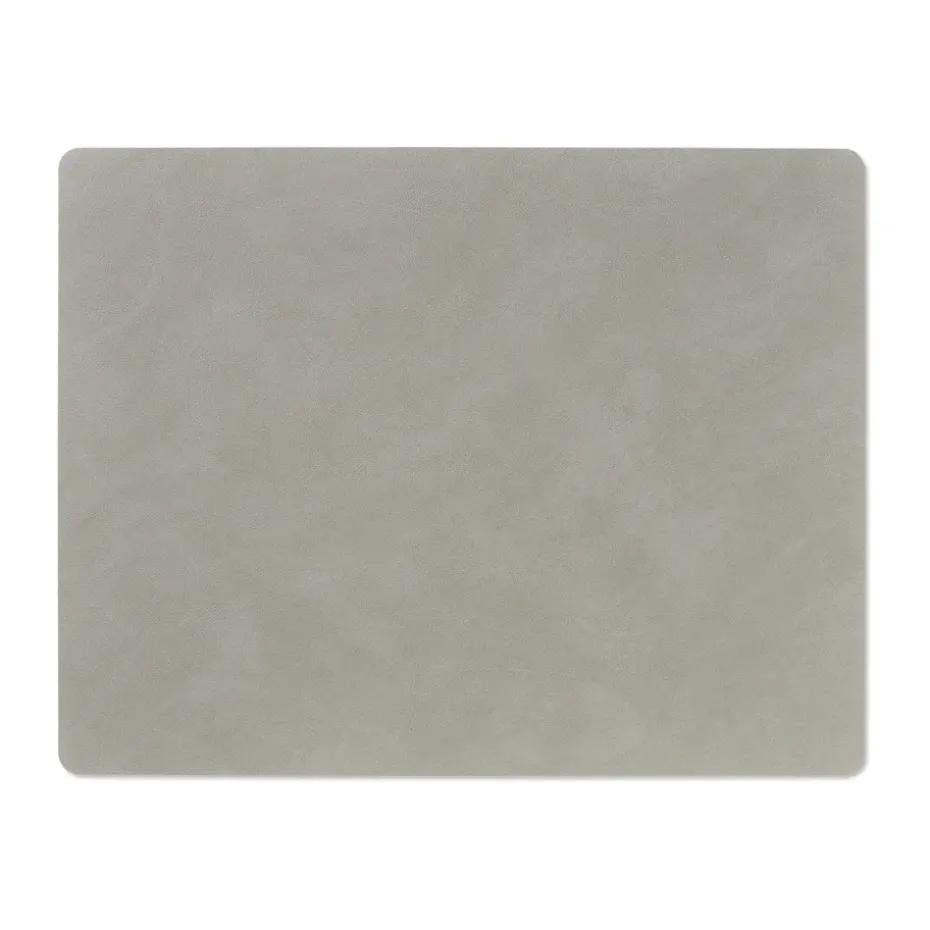 Nupo placemat keerbaar square L 1 St., antraciet-lichtgrijs