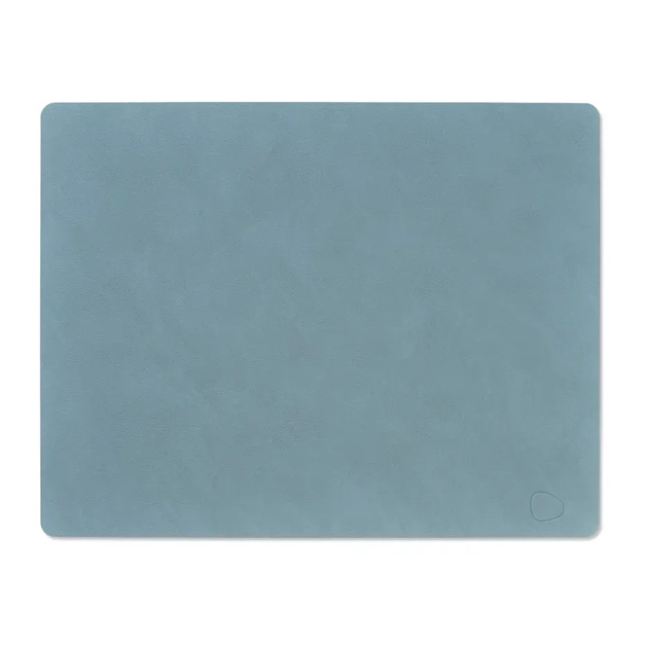 Nupo placemat square L, lichtblauw