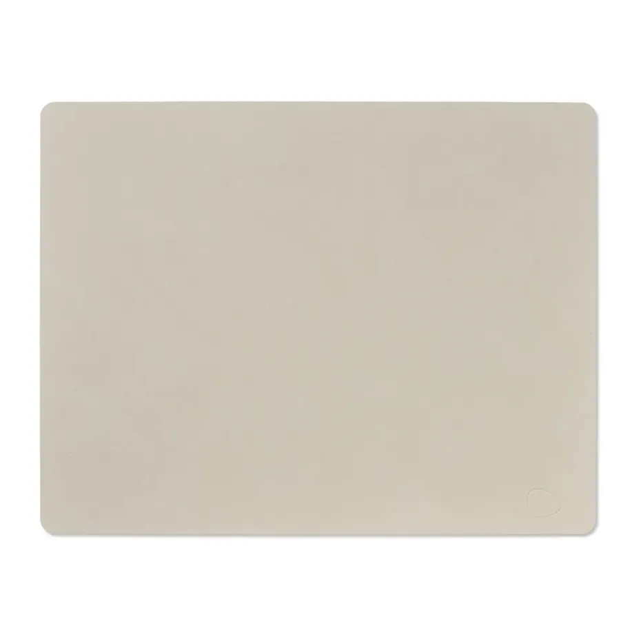 Nupo placemat square L, Oyster white