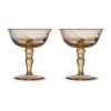 Opacity Italiaanse champagnecoupe 15 cl 2-pack, Perzik