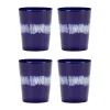 Ottolenghi Feast theekop 33 cl 4-pack, Dark blue-white
