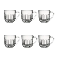Ouessant espressoglas 9 cl 6-pack, Transparant