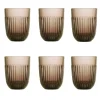 Ouessant waterglas 29 cl 6-pack, Mokka