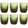 Ouessant waterglas 29 cl 6-pack, Olivengroen
