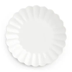 Oyster bord 28 cm, Wit