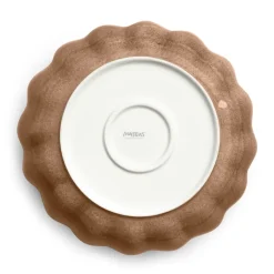 Oyster schaal Ø24 cm, Cinnamon