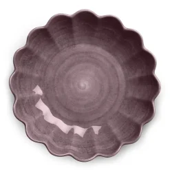 Oyster schaal Ø31 cm, Donkerpaars