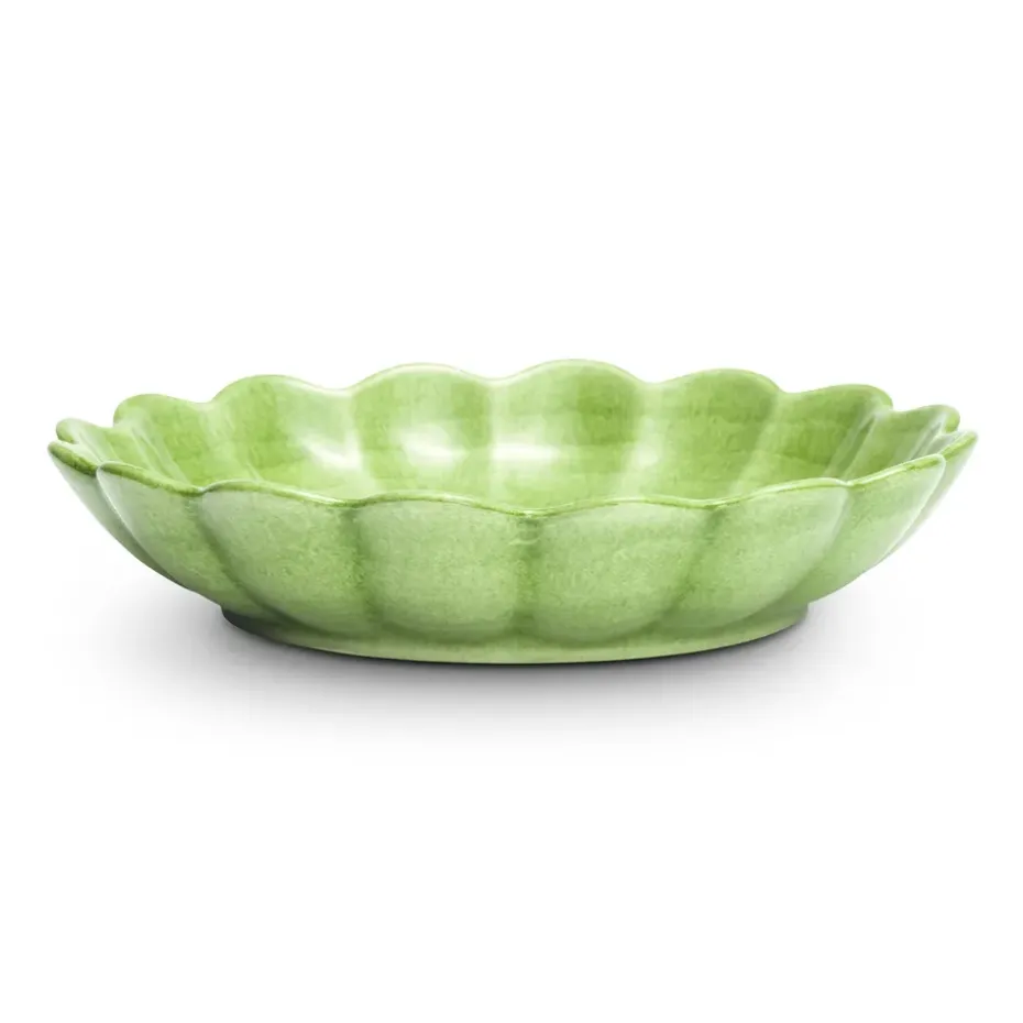 Oyster schaal Ø24 cm, Groen