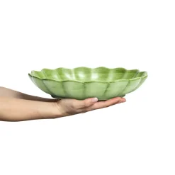Oyster schaal Ø31 cm, Groen