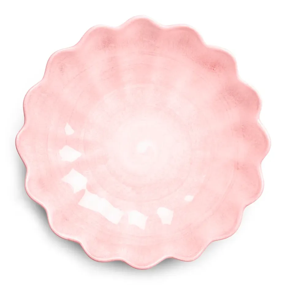 Oyster schaal Ø24 cm, lichtroze