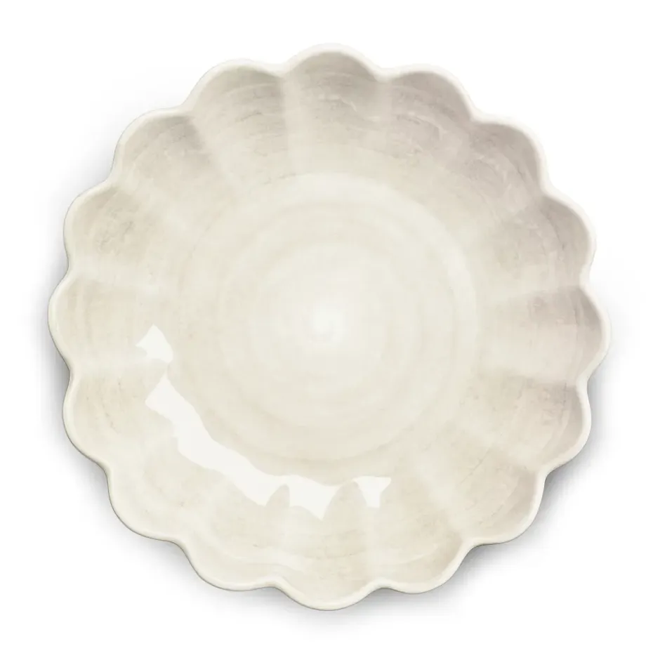 Oyster schaal Ø31 cm, Zand