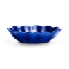 Oyster schaal 16x18 cm, Blauw