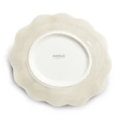 Oyster schaal 16x18 cm, Zand