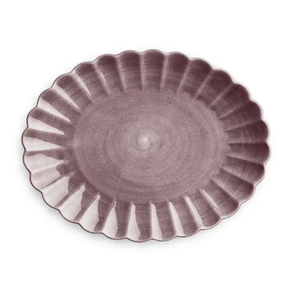 Oyster schotel 30x35 cm, Pruim