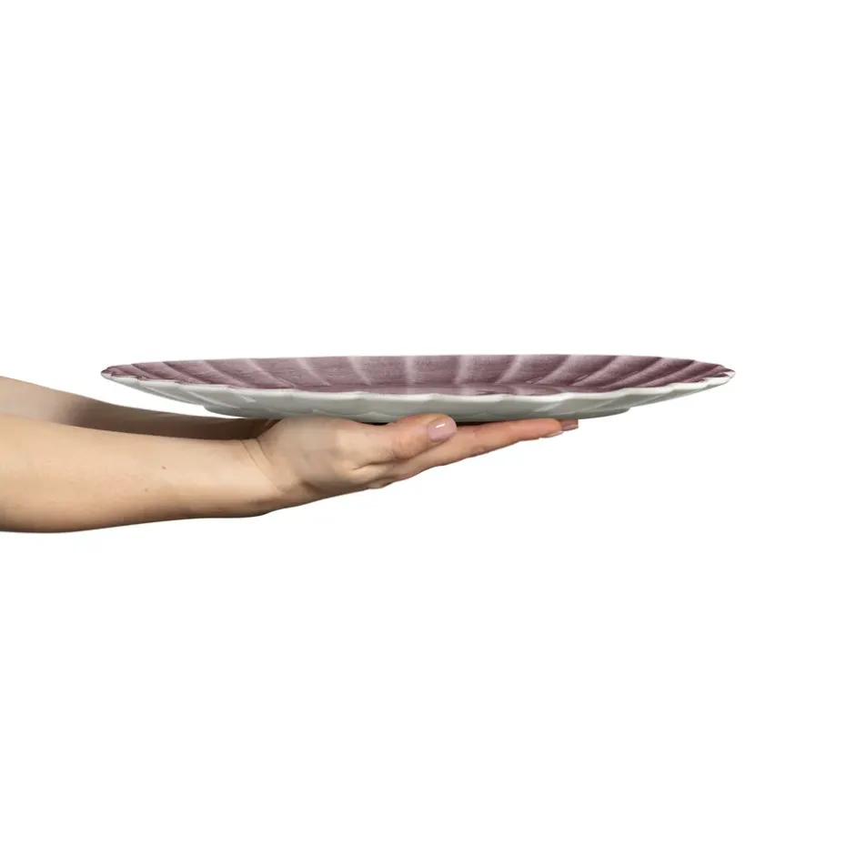 Oyster schotel 30x35 cm, Pruim
