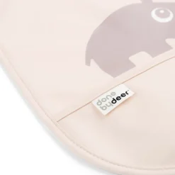 Ozzo slabbetje met klittenband 2-pack, Powder