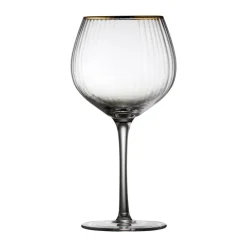 Palermo Gold gin & tonicglas 65 cl 4-pack, Transparant-goud